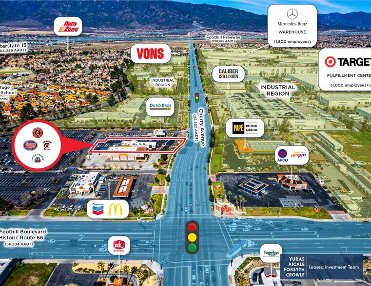 More Photos Of 8030 Cherry Ave, Fontana Fast Food For Sale