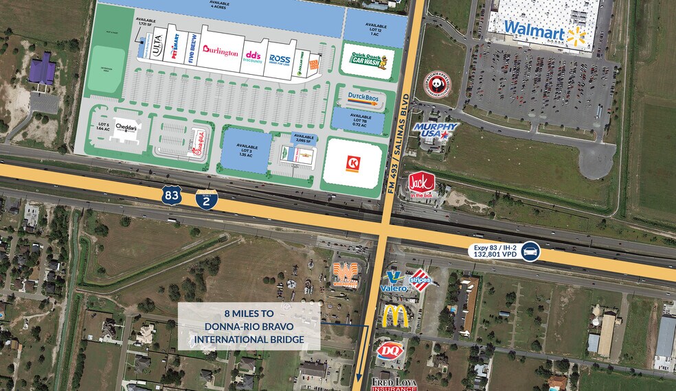 More Photos Of Expressway 83, Donna Unknown For Lease