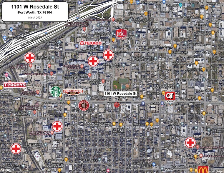 More Photos Of 1101 W Rosedale St, Fort Worth Medical For Lease