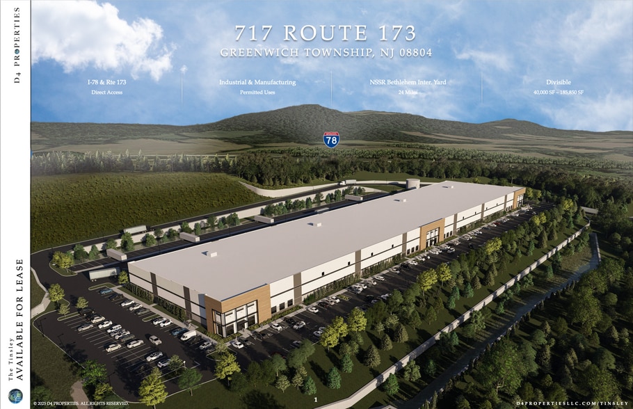 Primary Photo Of 717 State Route 173, Greenwich Township Manufacturing For Lease