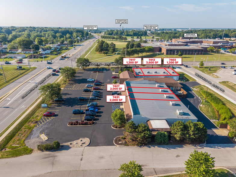 More Photos Of 7401 Coldwater Rd, Fort Wayne Unknown For Lease