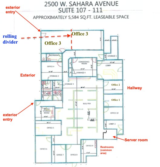 More Photos Of 2500 W Sahara Ave, Las Vegas Office For Lease