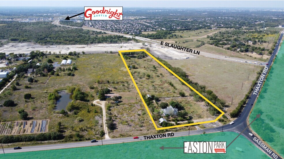 More Photos Of Thaxton and Sassman Intersection, Austin Land For Sale