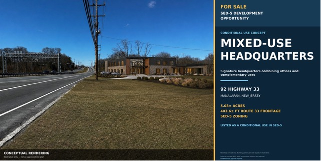 More Photos Of 92 State Hwy 33, Manalapan Township Warehouse For Sale