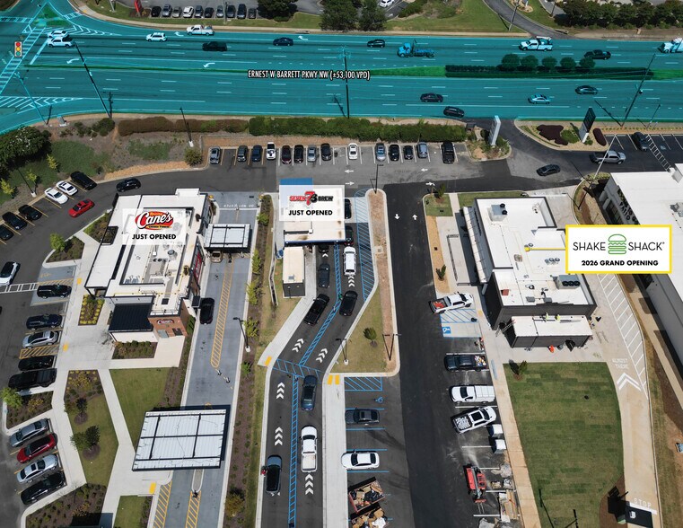 More Photos Of 845 Ernest W Barrett Pky NW, Kennesaw Fast Food For Sale