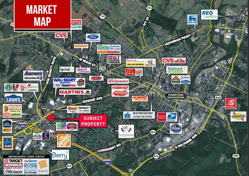 More Photos Of 1860 & 1980 Rosser Avenue, Waynesboro Land For Sale