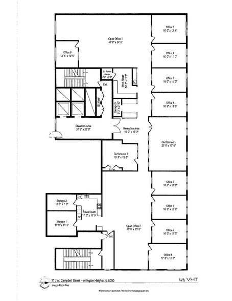 More Photos Of 111 - 115 W Campbell St, Arlington Heights Office For Lease