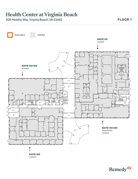 More Photos Of 828 Healthy Way, Virginia Beach Medical For Lease