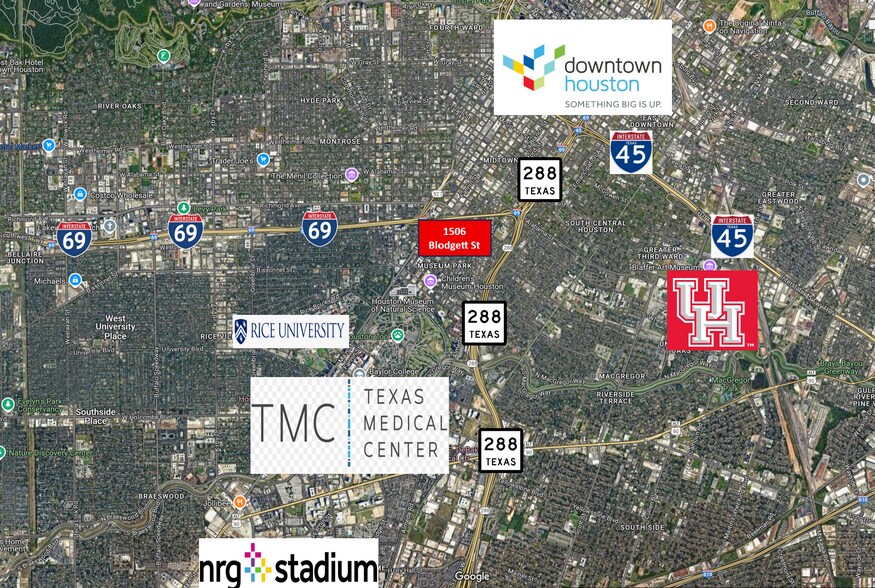 More Photos Of 1506 Blodgett St, Houston Land For Sale