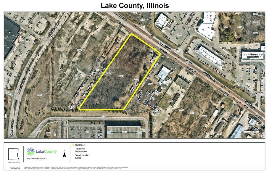 Primary Photo Of 20412 N Rand Rd, Kildeer Land For Sale