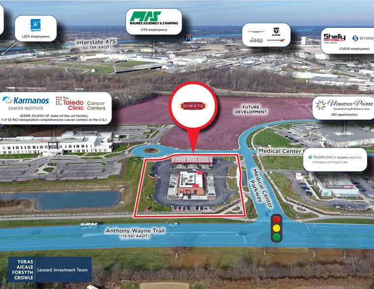 More Photos Of 1150 Clinic Dr, Maumee Service Station For Sale