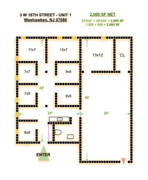 More Photos Of 3 W 18th St, Weehawken Industrial For Sale