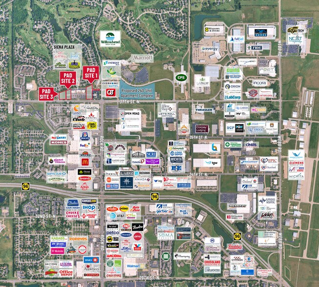 More Photos Of 7730 E 37th St N, Wichita Land For Lease
