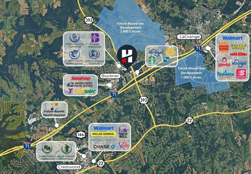 More Photos Of 270 Kentucky 393, La Grange Land For Lease