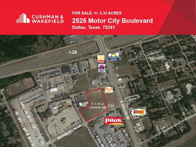 More Photos Of 2525 Motor City Blvd, Dallas Land For Sale