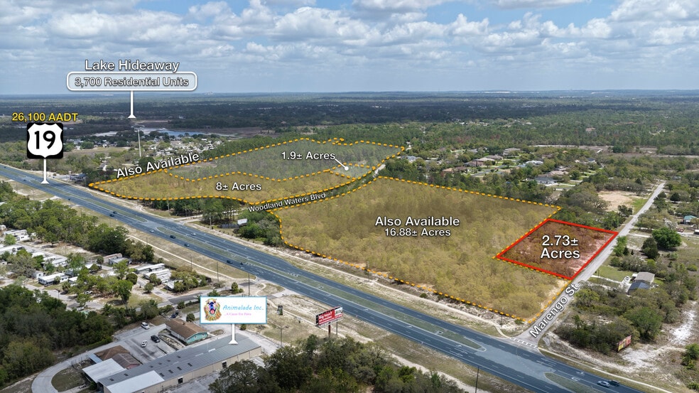 Primary Photo Of 10035 Marengo st, Weeki Wachee Land For Sale