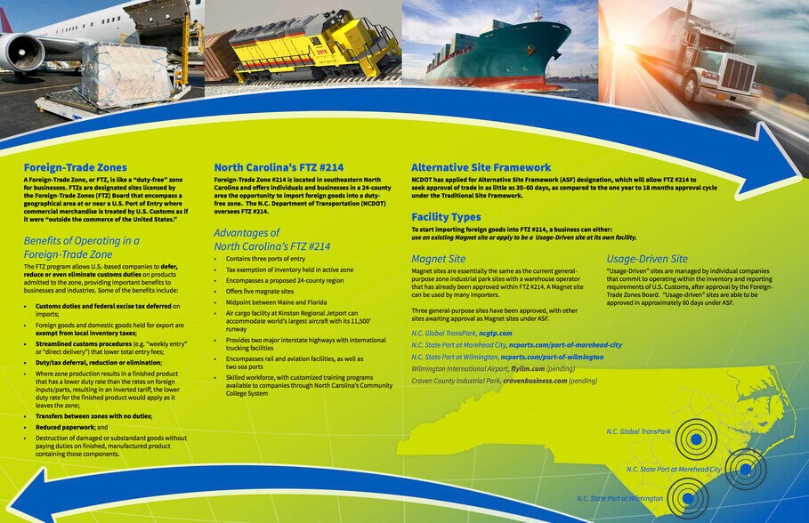 More Photos Of 155 Innovation Way, New Bern Warehouse For Lease