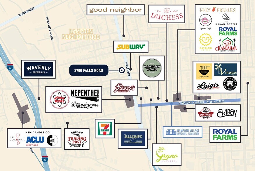 More Photos Of 3700 Falls Rd, Baltimore General Retail For Sale