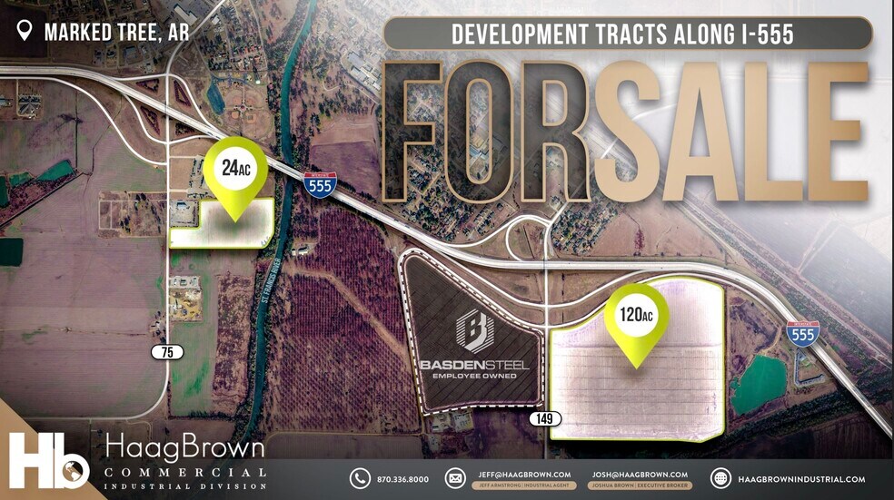 Primary Photo Of I-555 & Hwy 149 + 75 hwy, Marked Tree Land For Sale