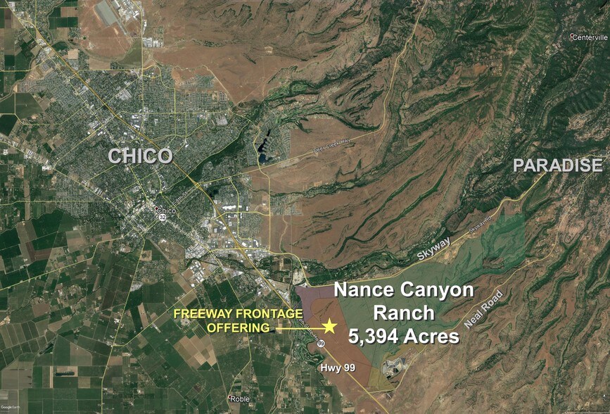 More Photos Of Highway 99, Chico Land For Sale