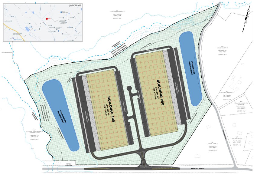 More Photos Of 1725 & 1727 Wayne Poultry Road, Pendergrass Land For Sale