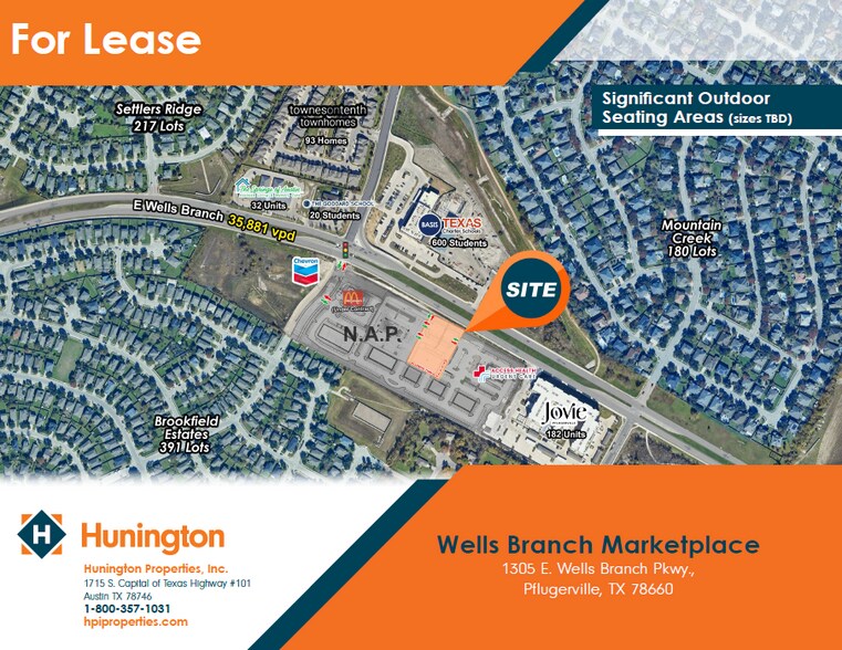 Primary Photo Of 1305 E Wells Branch Pky, Pflugerville General Retail For Lease