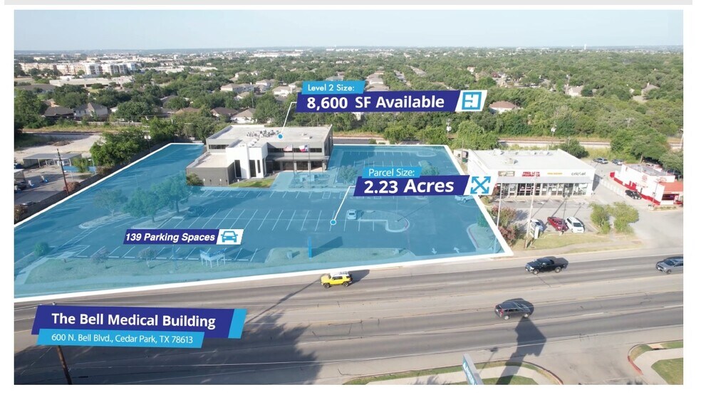 More Photos Of 600 N Bell Blvd, Cedar Park Medical For Lease