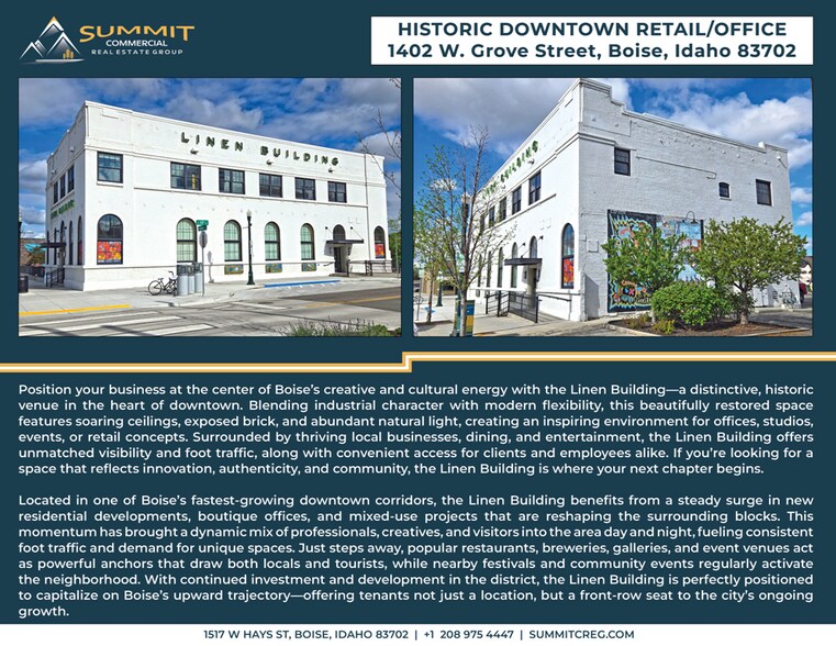 More Photos Of 1402 W Grove St, Boise General Retail For Lease