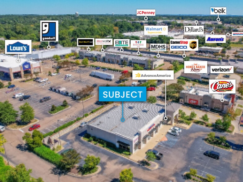 More Photos Of 920 E County Line Rd, Ridgeland Freestanding For Lease