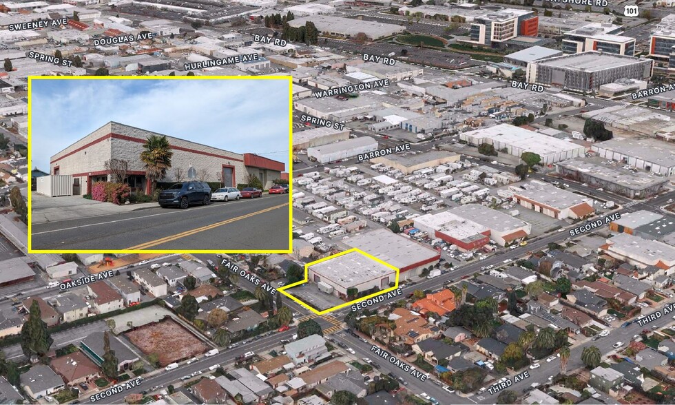 Primary Photo Of 2985 Fair Oaks Ave, Redwood City Warehouse For Sale