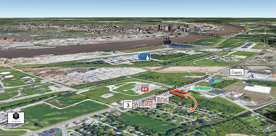 More Photos Of 3321 Mississippi Ave, East Saint Louis Land For Sale