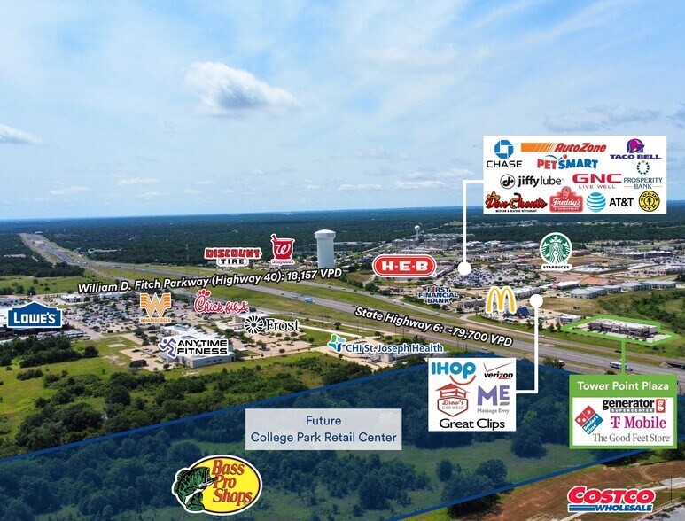 More Photos Of 4400 State Highway 6 S, College Station Freestanding For Lease