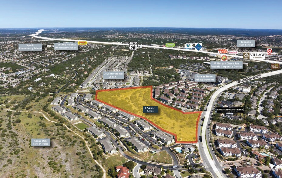 More Photos Of 20623 Stone Oak Parkway, San Antonio Land For Sale