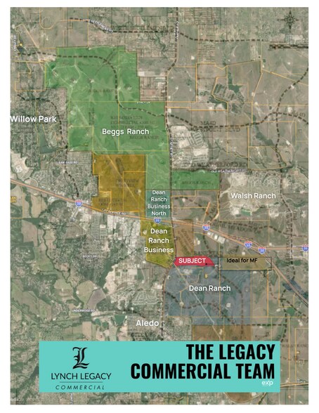 More Photos Of E Bankhead Hwy & FM 1187 Hwy, Aledo Land For Sale