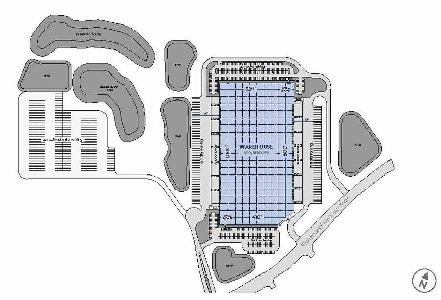More Photos Of 5900 Richmond Henrico Tpke, Richmond Distribution For Lease