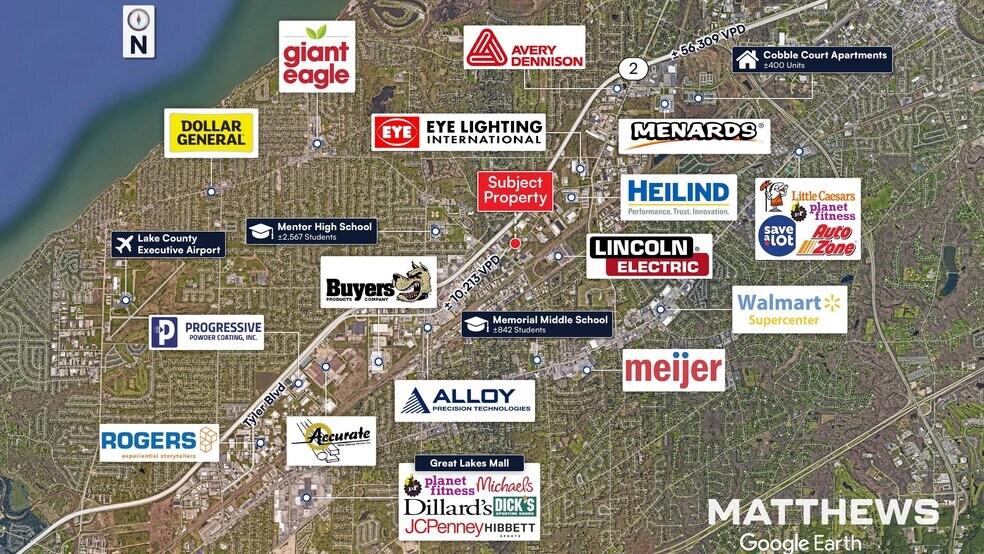 More Photos Of 8818-8836 Tyler Blvd, Mentor Light Manufacturing For Lease