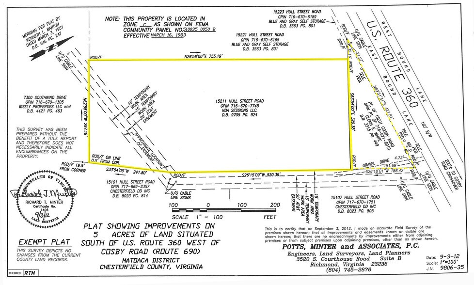 More Photos Of 15211 Hull Street, Chesterfield Land For Sale