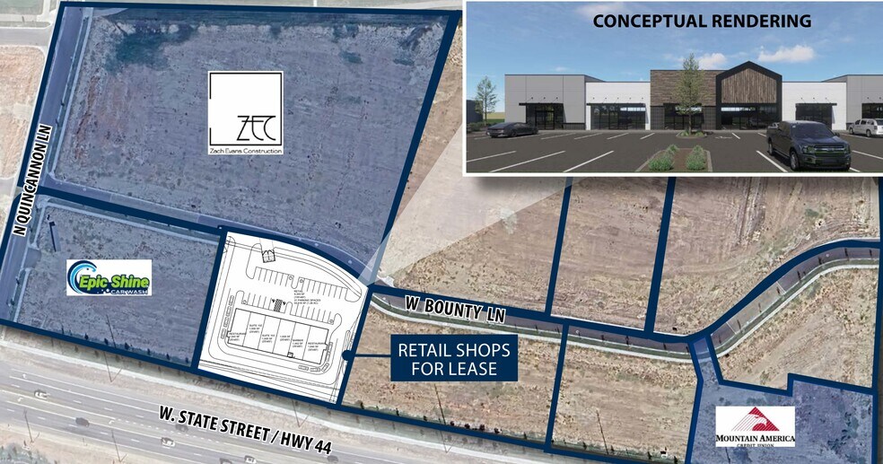 More Photos Of 12080 W State St, Star Storefront For Lease