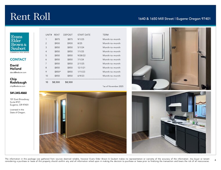 More Photos Of 1640-1650 Mill St, Eugene Apartments For Sale