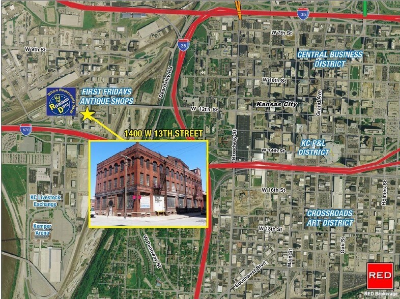 More Photos Of 1400 W 13th St, Kansas City Office For Lease