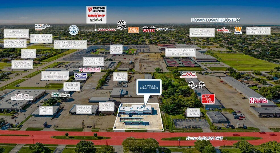 More Photos Of 2718-2726 Center St, Deer Park Storefront Retail Office For Sale