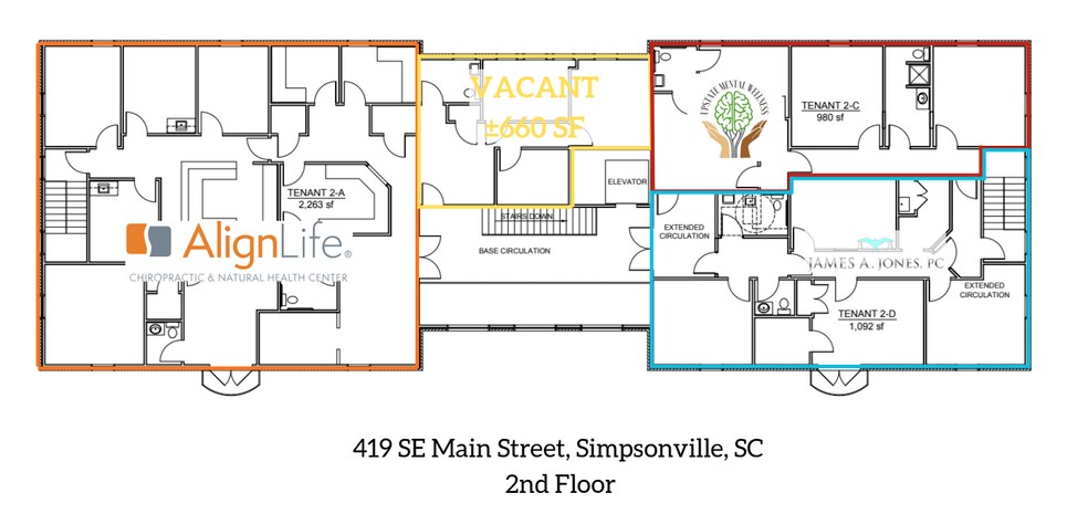 More Photos Of 419 SE Main St, Simpsonville Unknown For Lease