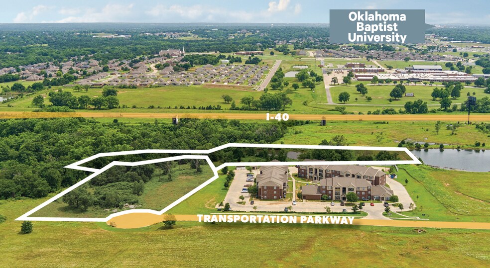 More Photos Of Transportation Pkwy & I-40, Shawnee Land For Sale