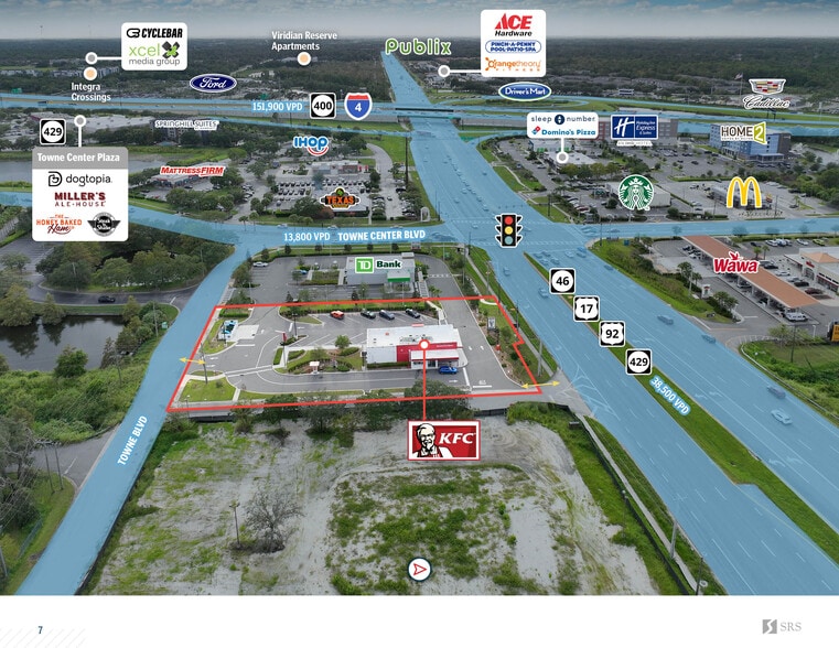 More Photos Of 4659 FL-46, Sanford Fast Food For Sale