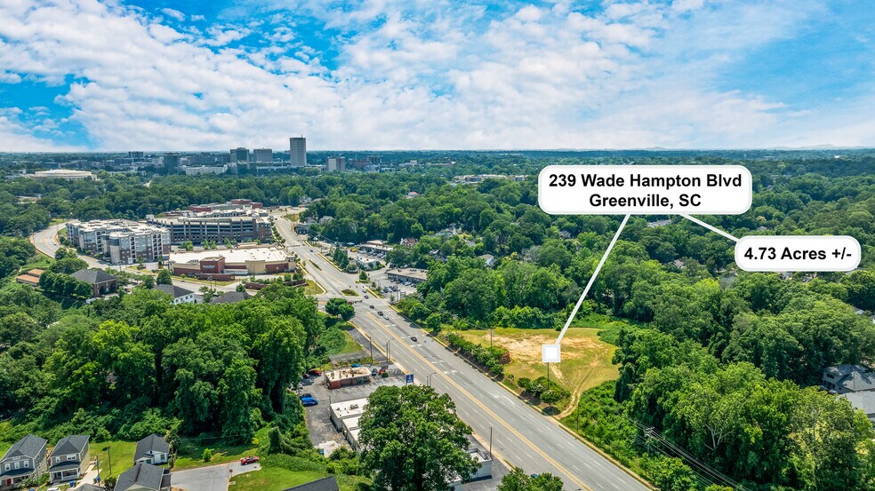 Primary Photo Of 237 Wade Hampton Blvd, Greenville Land For Sale