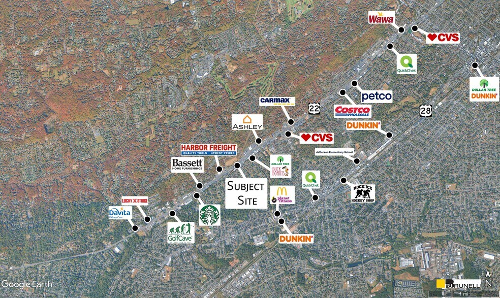 More Photos Of 233 US-22, Green Brook Land For Lease