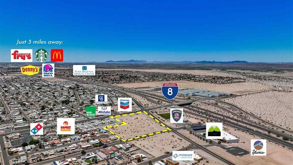 More Photos Of 00000 Foothills, Yuma Land For Sale