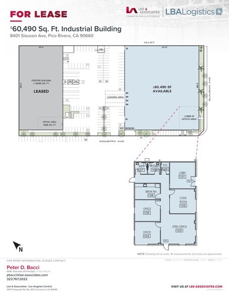 More Photos Of 8401 E Slauson Ave, Pico Rivera Warehouse For Lease