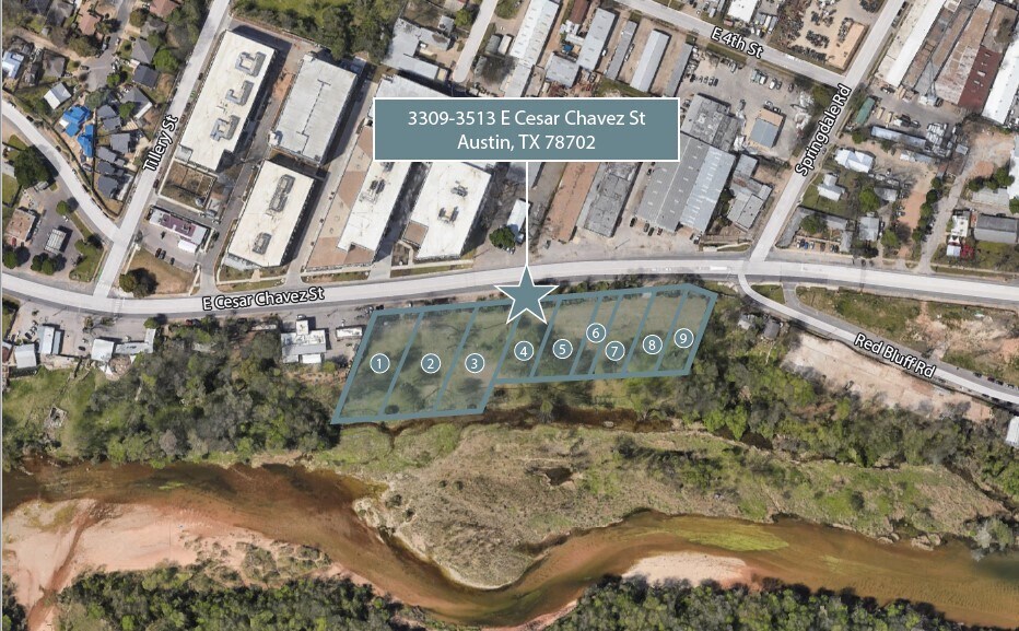 Primary Photo Of 3309-3513 E Cesar Chavez St, Austin Land For Sale