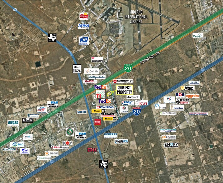 More Photos Of 3710 S County Road 1276, Midland Warehouse For Lease